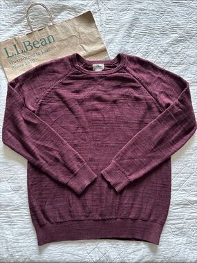 LL Bean Organic Cotton Sweater